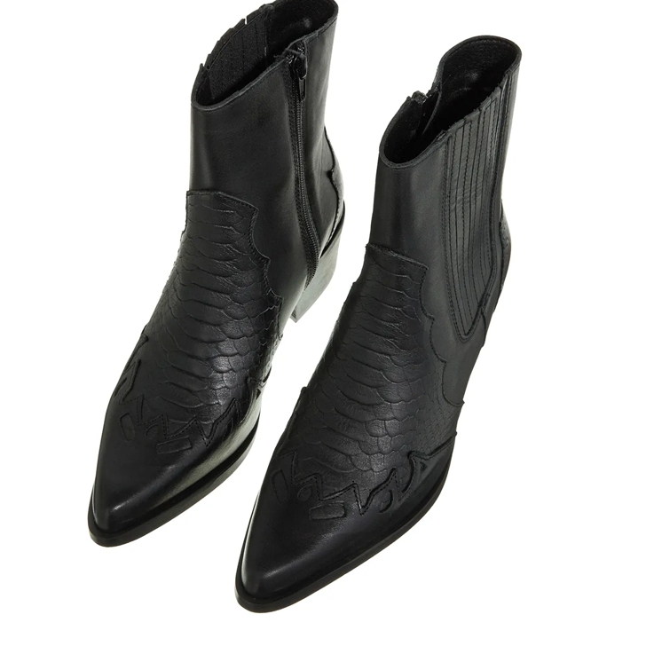 Steve madden black short boots clearance
