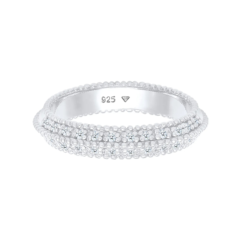 Elli Diamantring Ring Verlobung Diamant (0.12 ct.) 925er Sterling S silber(Image 2)