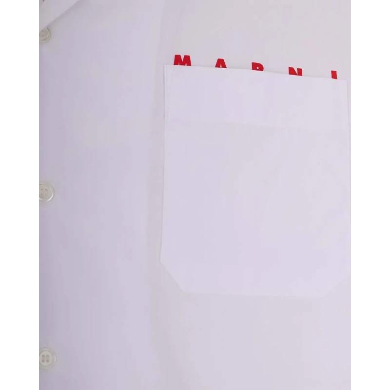 Marni Haut décontracté Shirts Lily White weiß(Image 3)