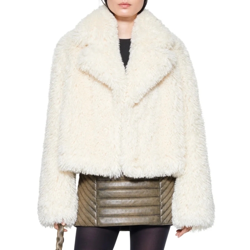 Stand Studio Veste en shearling Samara Jacket White