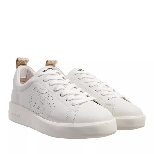 Coccinelle Sneaker Smooth Leather Offwh/Natu-Ecru scarpa da ginnastica bassa