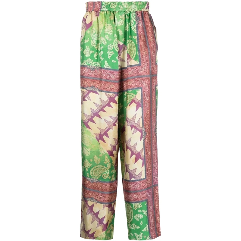 Aries Jeans mit geradem Bein Trousers Multicolour mehrfarbig