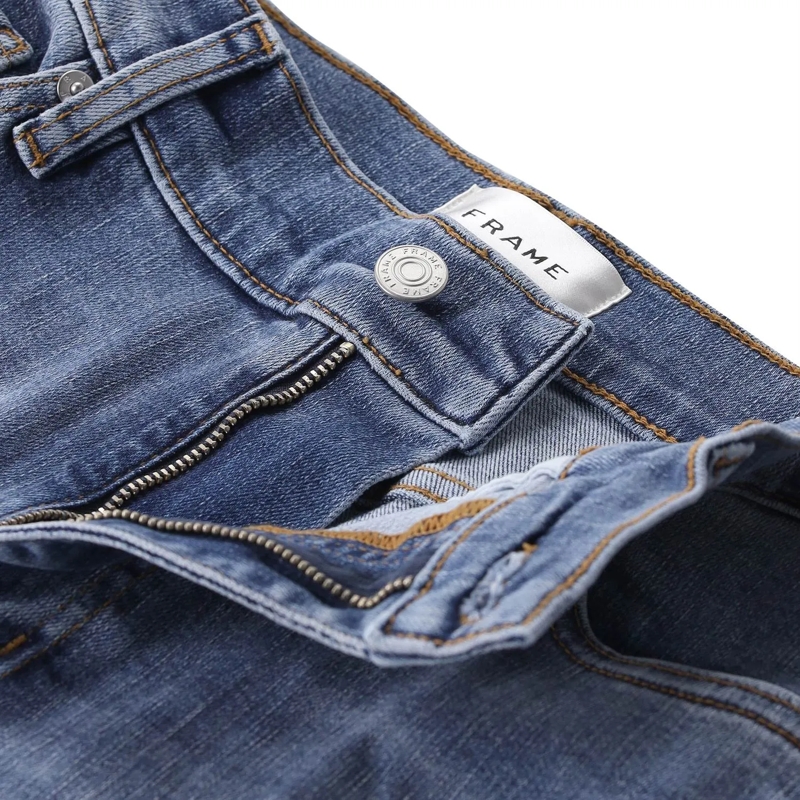 FRAME Jeans Jeans Le Slim Palazzo Long blau(Image 3)