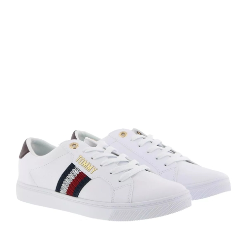 Tommy Hilfiger Lace Up Sneaker White Low-Top Sneaker