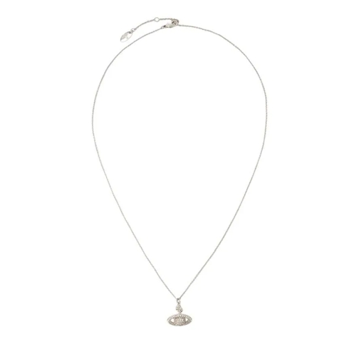 Vivienne Westwood Mittellange Halskette Grace Small Pendant Necklace - Brass - Silver Silver