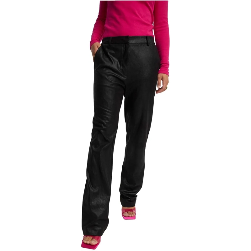 ALIX Hose Alix The Label Foil Pantalons Zwart 2308136318 999 schwarz(Image 5)