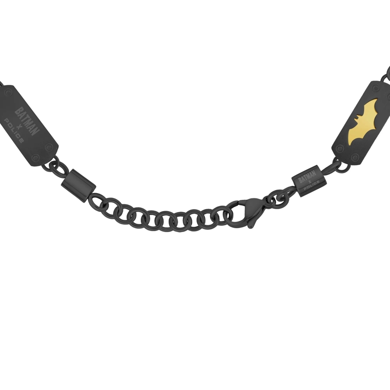 Police Armband Armband Crusader- Herrenarmband- Farbe: silber schwarz(Image 2)