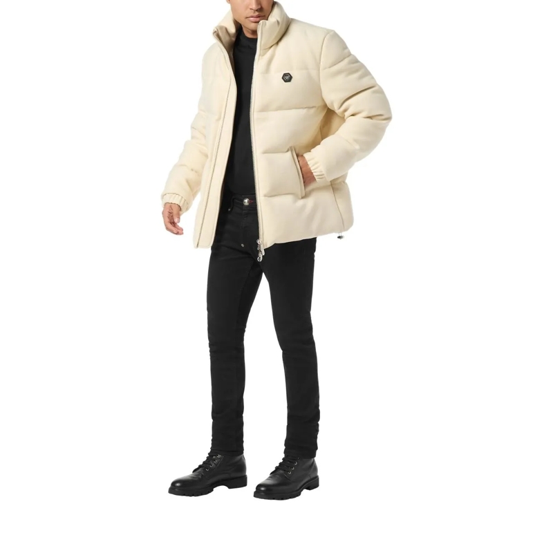 Philipp Plein Übergangsjacke Jacke weiss(Image 3)