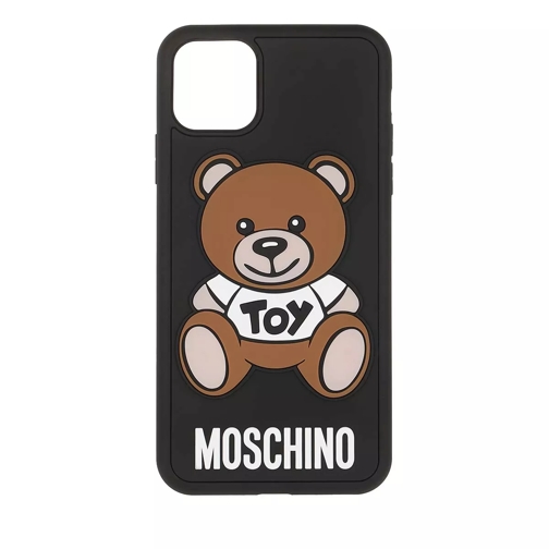 Moschino Toy Smartphone Case iPhone 11 Pro Max Fantasy Print Black Handyhülle