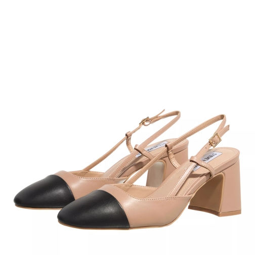 Steve Madden Zeina Tan/Black Pumps