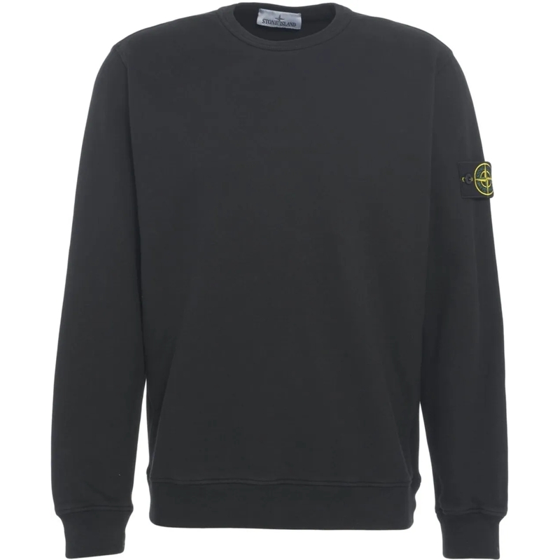Stone Island T-Shirt Sweatshirt with logo detail schwarz