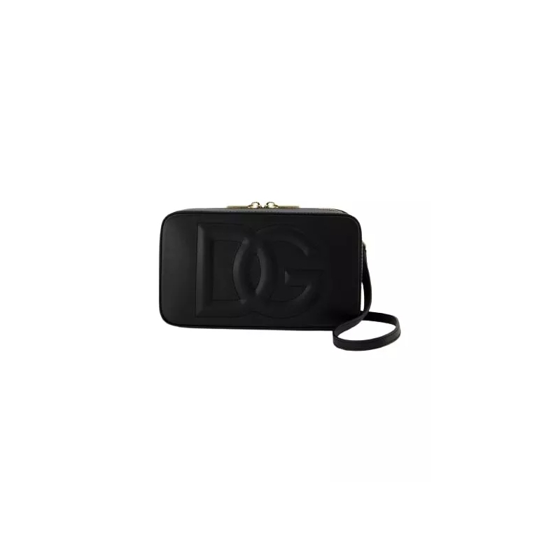 Dolce&Gabbana Camera Bag Dg Logo Camera Crossbody - Black - Leather Black