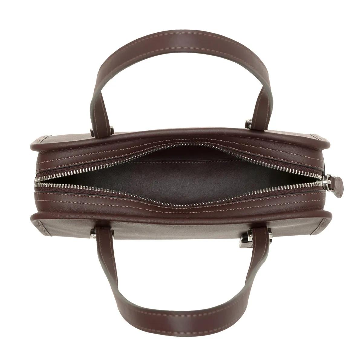 Coach Shoppers The Originals Glovetanned Leather Swing Zip in bruin