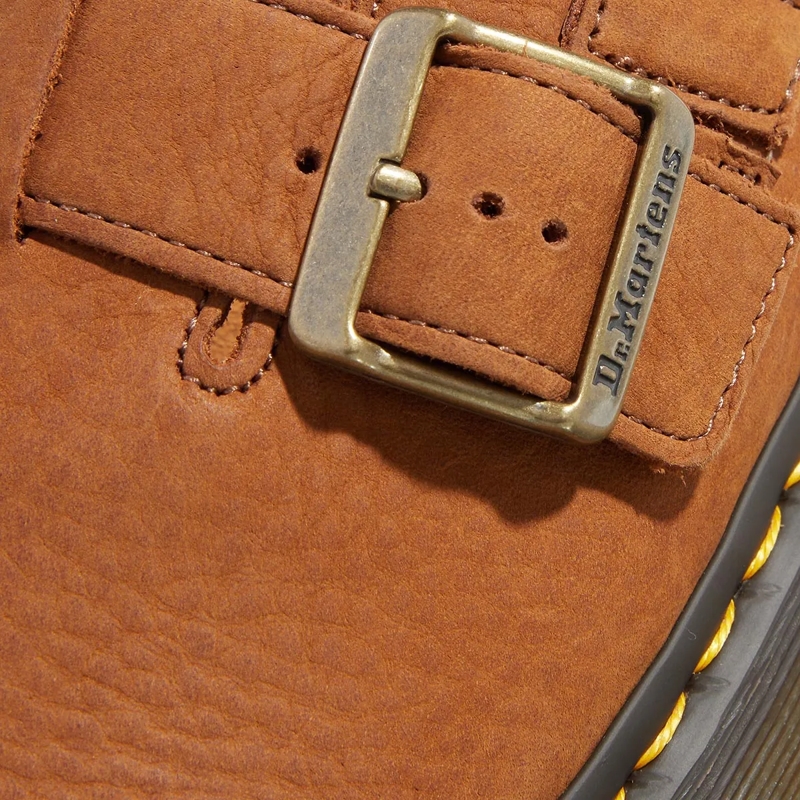 Dr. Martens Mules Jorge II Desert Brown Tumbled Nubuck(Image 5)