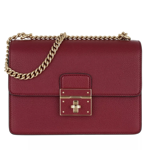 Dolce&Gabbana Rosalia Crossbody Bag Red Fourre-tout