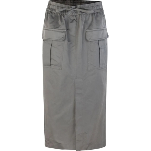 P.A.R.O.S.H. Jupes midi Parosh Skirts Grey grau