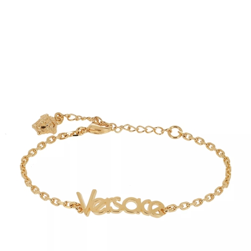 Versace Logo Bracelet Oro Caldo Armband