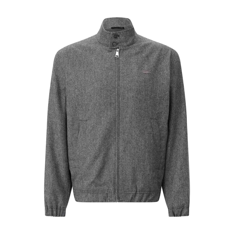 Lacoste Blouson Blousons aus Wolle Schwarz