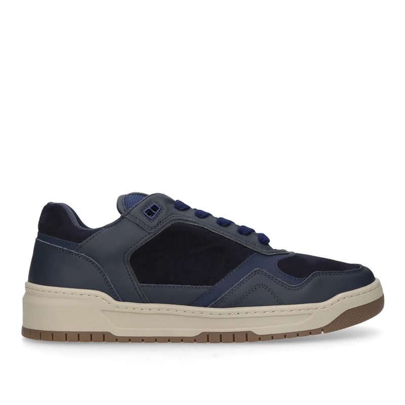 Heinrich Dinkelacker Low-Top-Sneaker Der Los Angeles Sneaker CL in Dunkelblau besticht  dunkel-blau