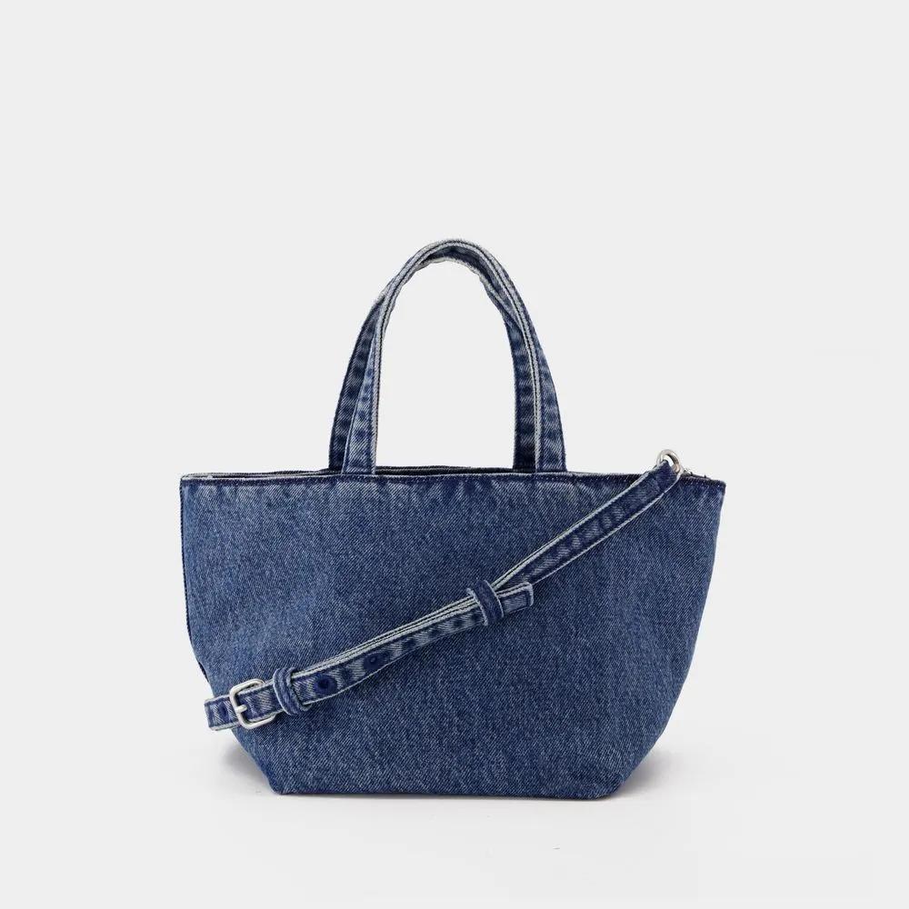 Alexander wang Totes & shoppers Punch Small Shopping Bag Cotton Blue in blauw