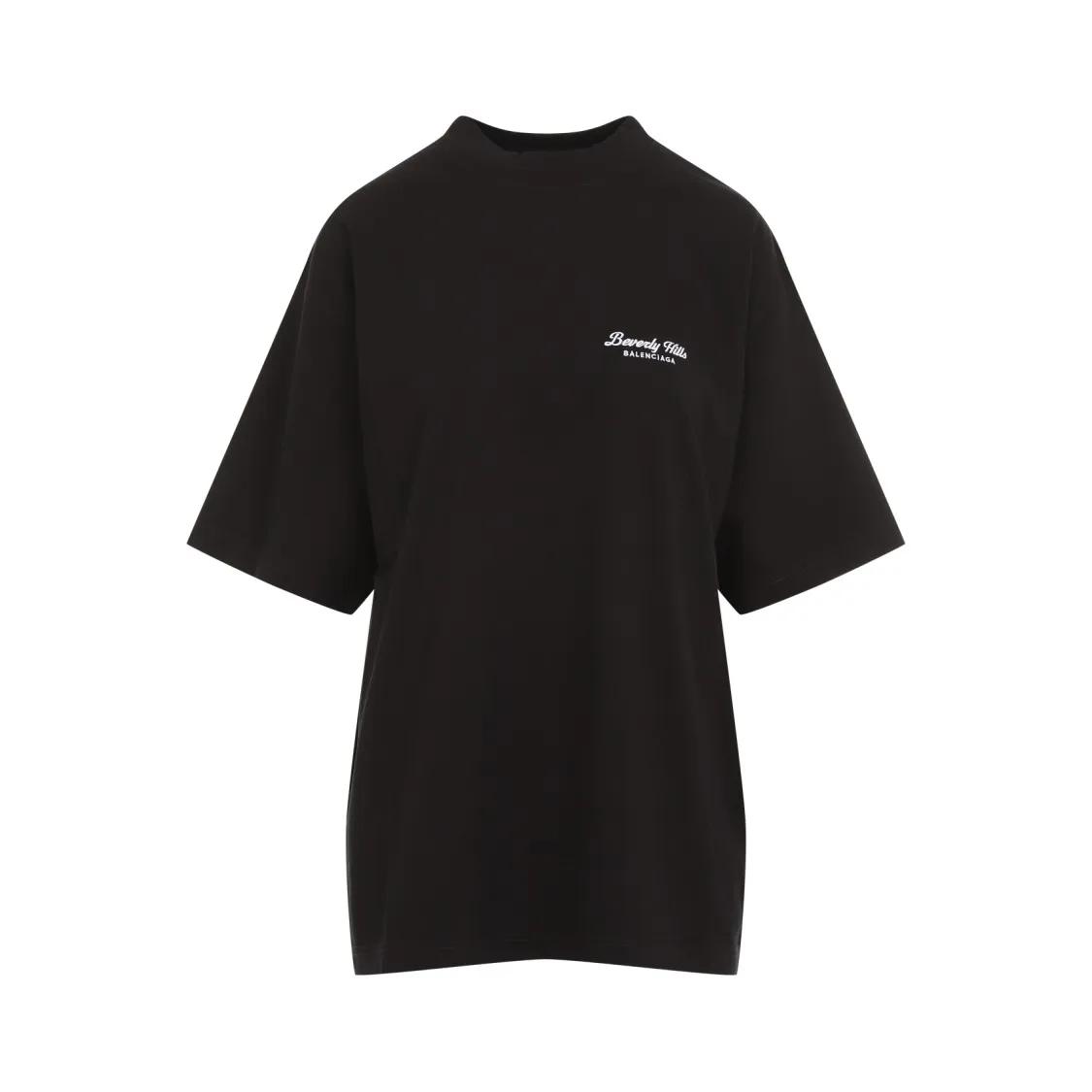 Balenciaga - Medium Fit T-Shirt - Größe S - schwarz