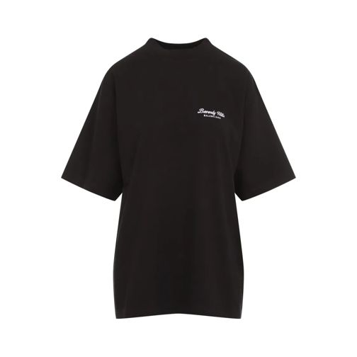 Balenciaga Medium Fit T-Shirt Black T-Shirts