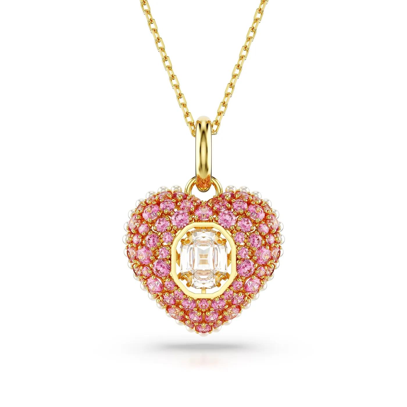 Swarovski Halsketten - Swarovski Hyperbola Goldfarbene Kette 5680784 - Gr. unisize - in Gold - für Damen