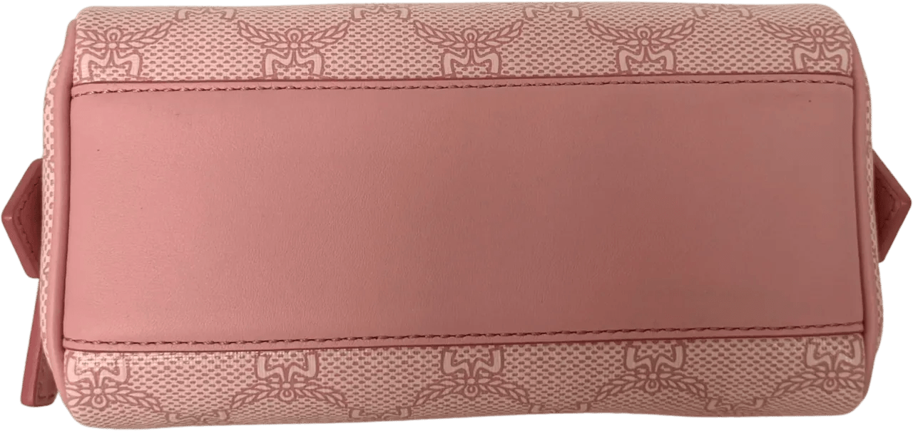 Thumbnail - MCM Crossbody Bags - MCM Ella Boston Bag Mini Pink - Gr. unisize - in Gold - für Damen