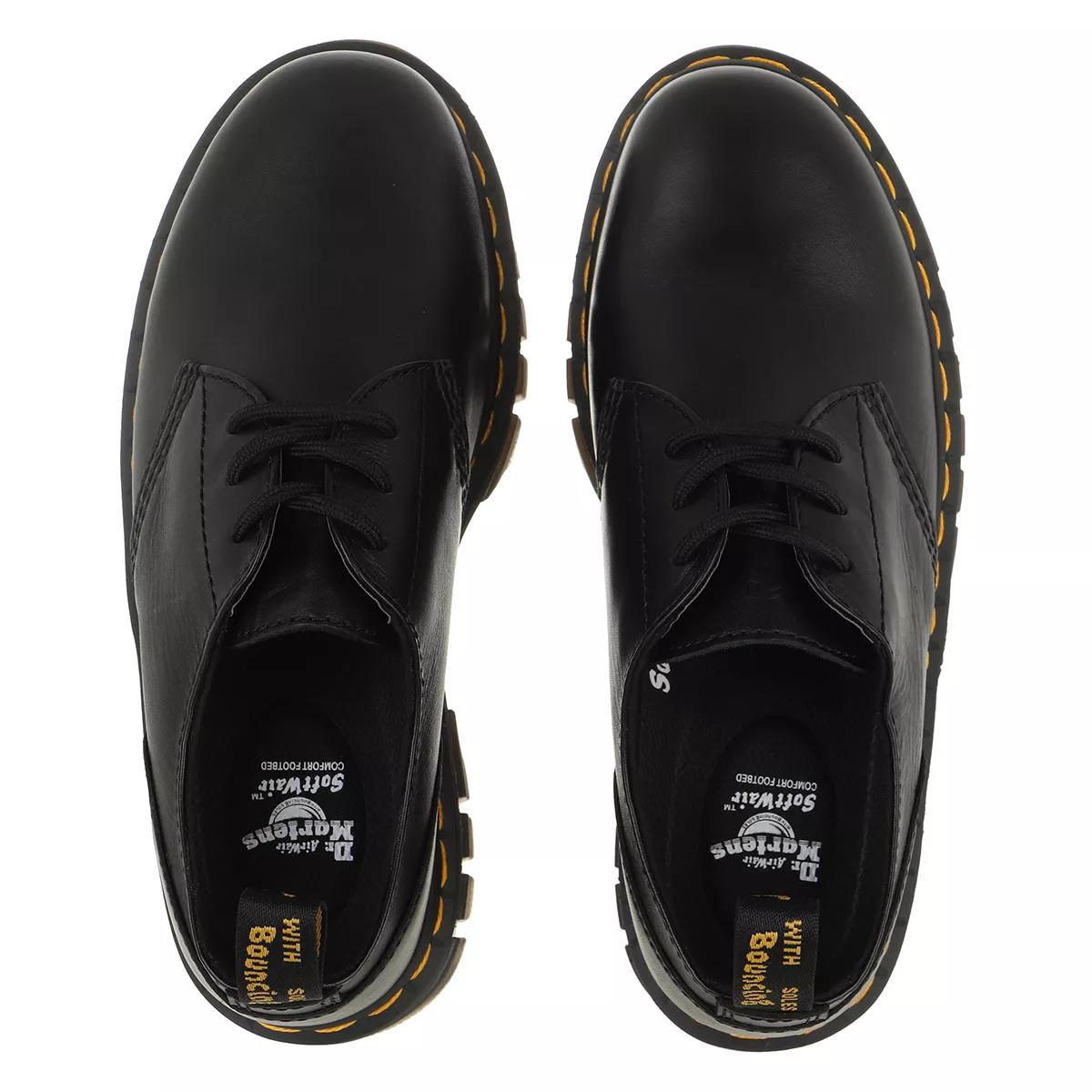 Dr. Martens Audrick 3-Eye Shoe Black Nappa Lux | lace up shoes
