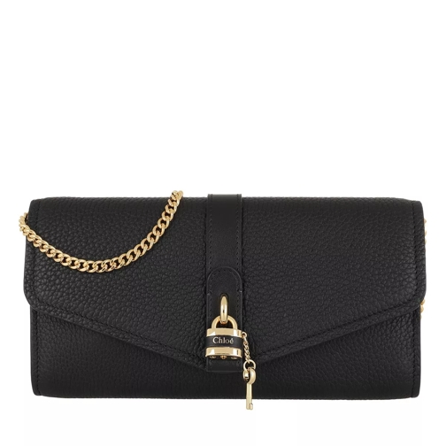 Chloé Aby Wallet On Chain Black Pochette