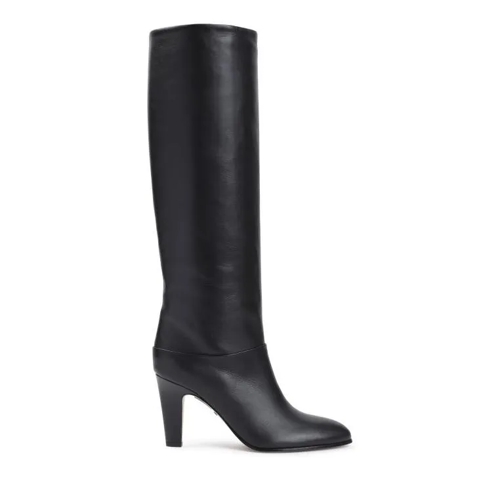 Chloé Eve Black Calf Leather Boots Black Stövlar