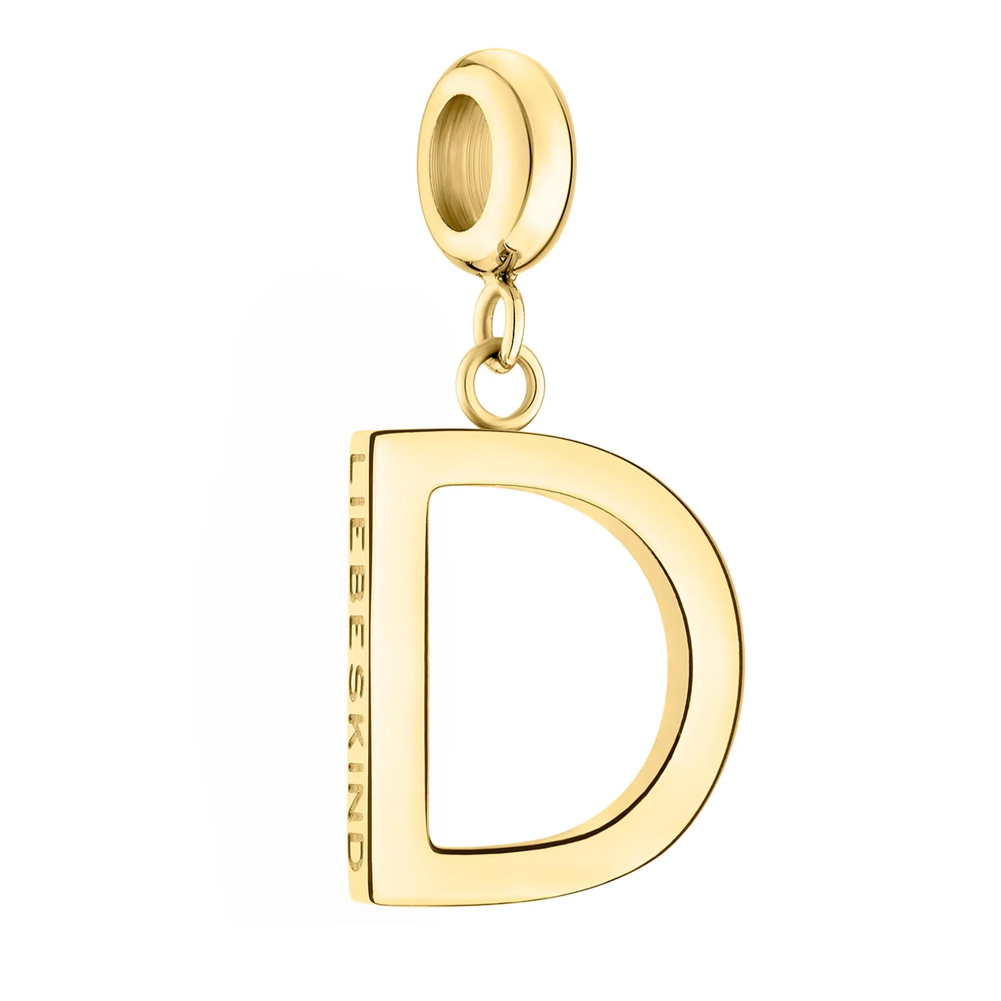 Liebeskind Berlin Charms - Liebeskind Berlin Anhänger - Gr. unisize - in Gold - für Damen