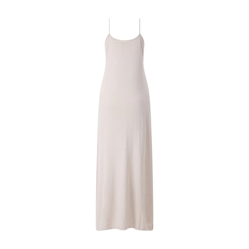Sminfinity Maxikleid Maxikleid aus Leinen & Seide beige(Image 2)