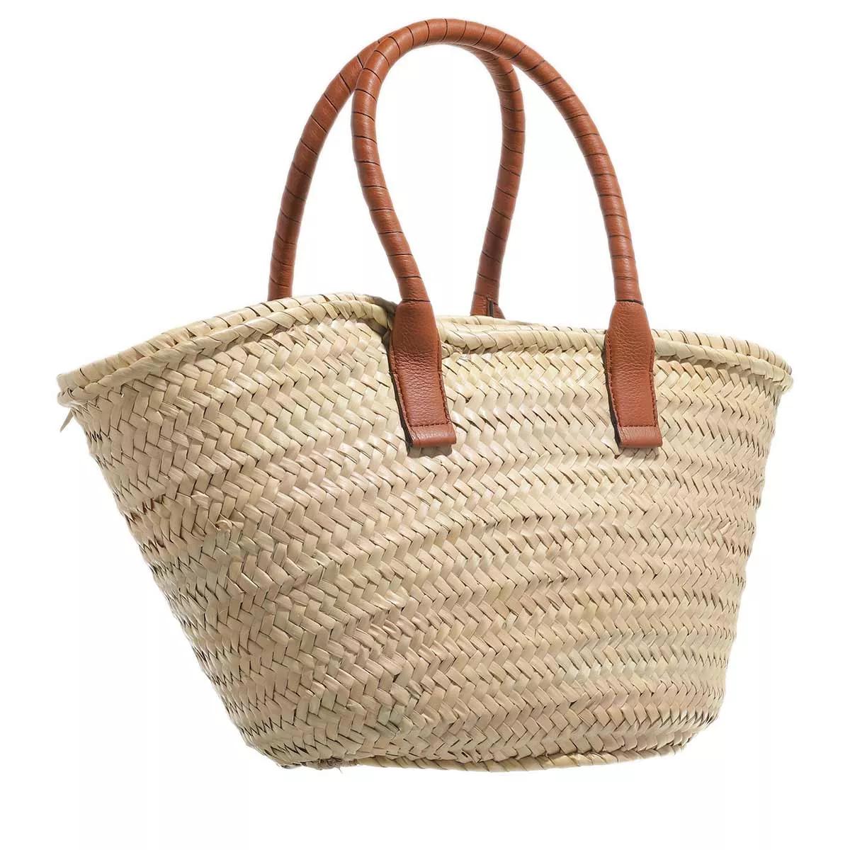 Chloé Medium Marcie Basket Bag Tan | Mandtas