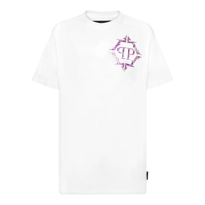 Philipp Plein T-Shirt T-Shirt Chrome weiss