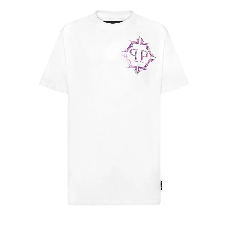 Philipp Plein T-Shirt T-Shirt Chrome weiss