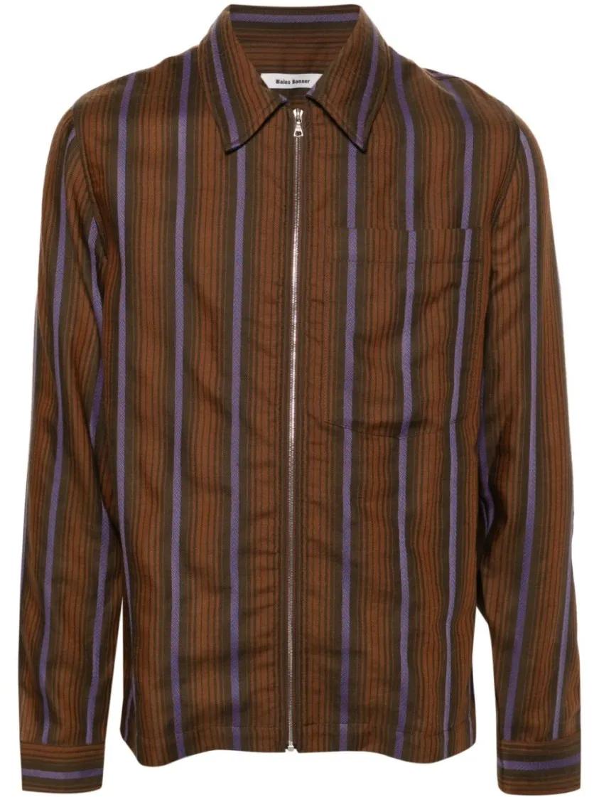 Thumbnail - Wales Bonner - Chorus Shirt - Größe 48 - braun