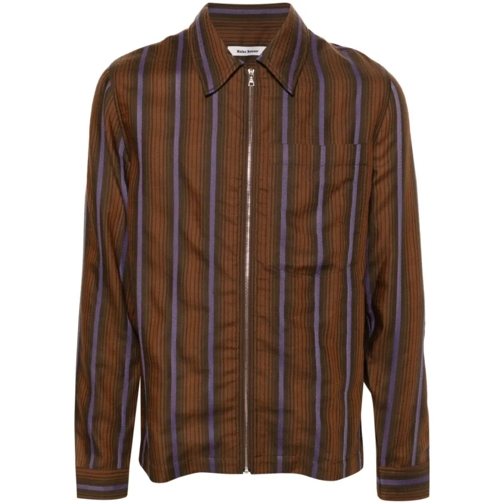 Wales Bonner Chemises Chorus Shirt Brown