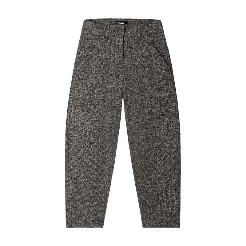 Cambio Hose Stoffhose Orly mit Alpaka grau