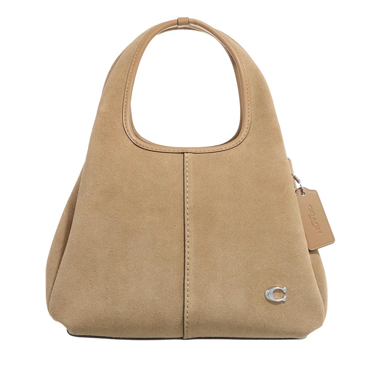 Coach Crossbody Bags - Mixed Leather Suede Lana Shoulder Bag 23 - Gr. unisize - in Braun - für Damen