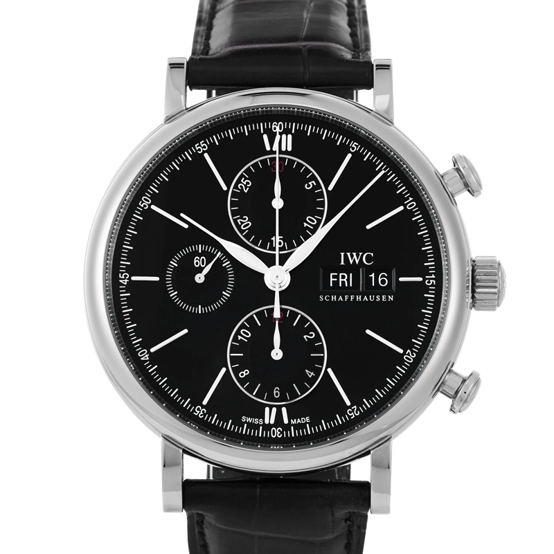 IWC Montre automatique Portofino Schwarz