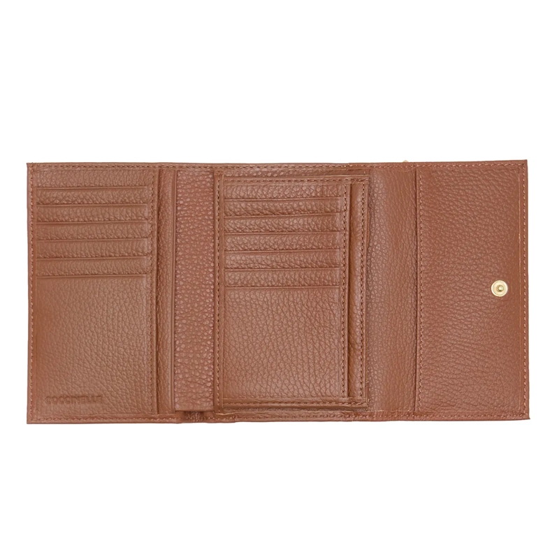 Coccinelle Portemonnaie mit Überschlag Metallic Soft Cognac(Image 5)