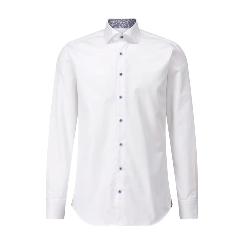 STENSTRÖMS Overhemd Regular-Fit Hemd Weiß