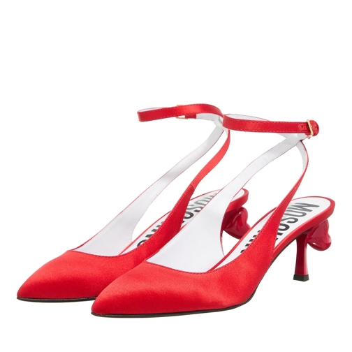 Moschino Escarpin Scarpa Donna Rosso