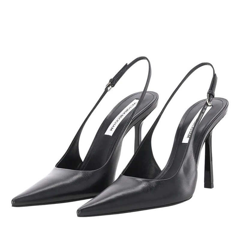 Victoria Beckham Pumps Pumps aus Leder schwarz