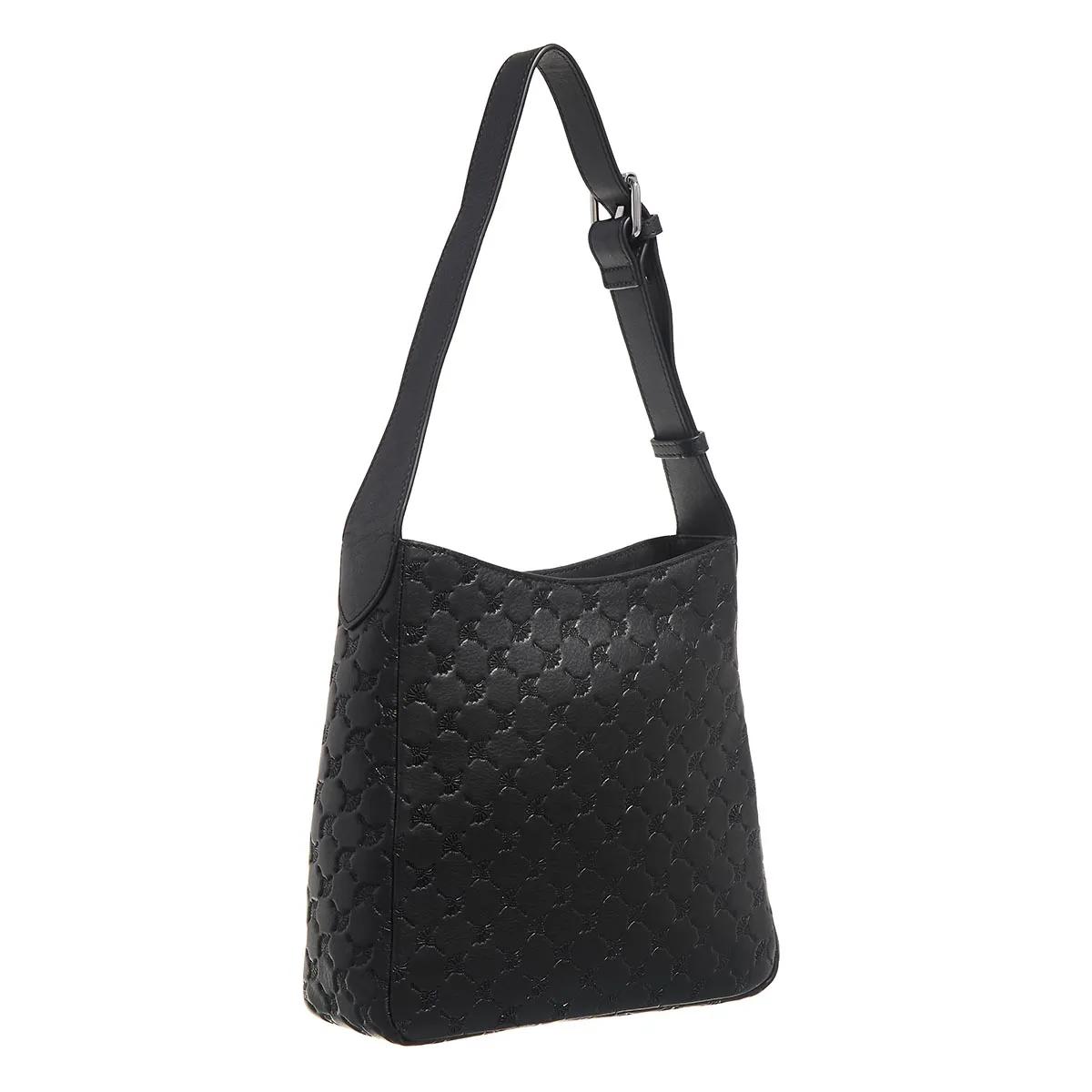 Joop! Hobo bags Leggero Stampa Elda Hobo Xsvz in zwart
