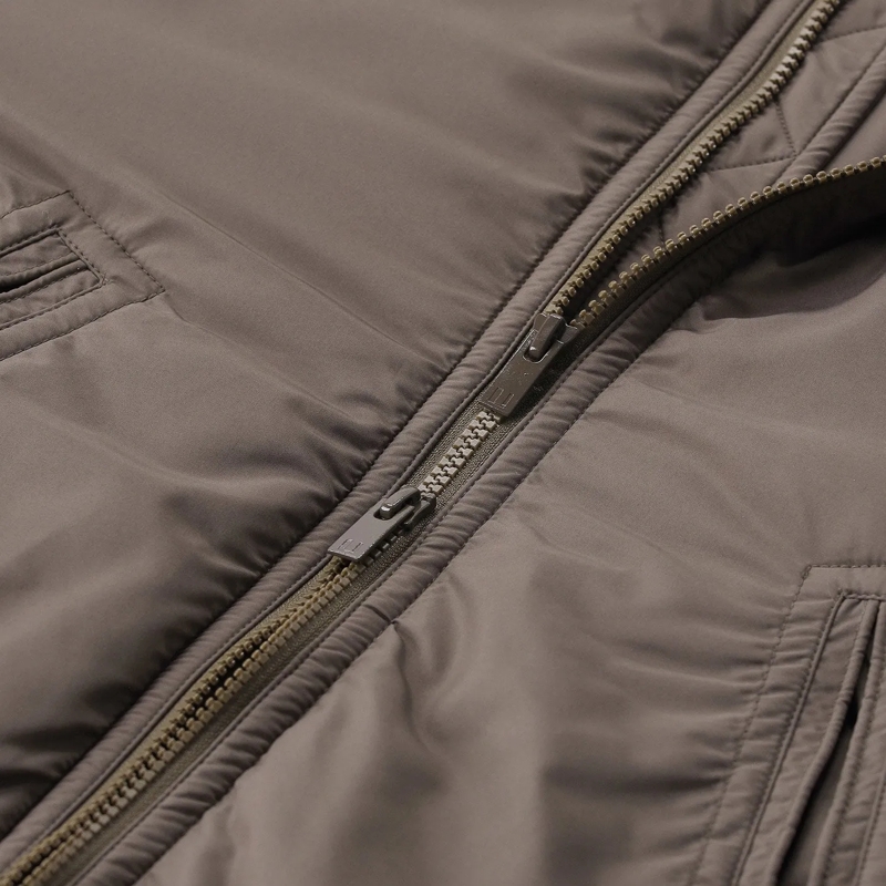 Lis Lareida Veste de transition Jacke mit Stehkragen braun(Image 4)