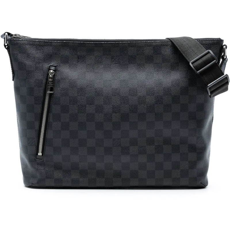 Louis Vuitton Schultertasche Damier Graphite Mick MM schwarz