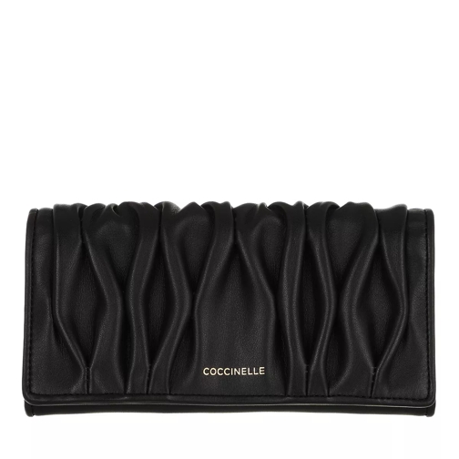 Coccinelle Wallet Smooth Calf Leather Soft Kontinentalgeldbörse