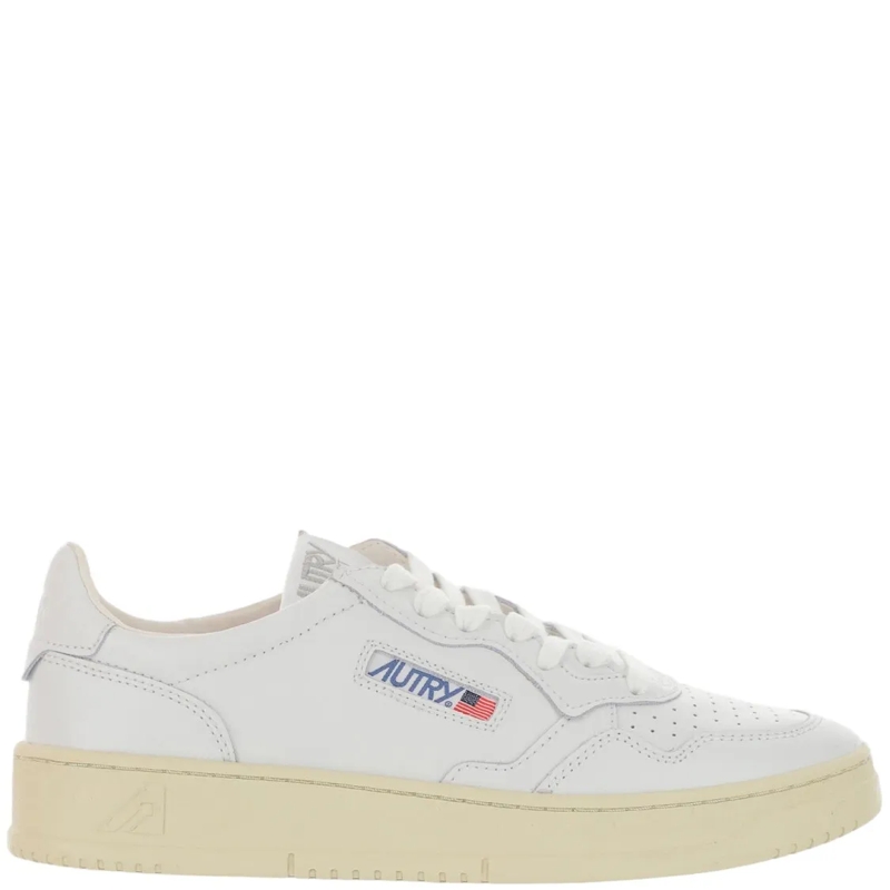 Autry International Lage-top sneaker Smooth Leather Low Sneakers White